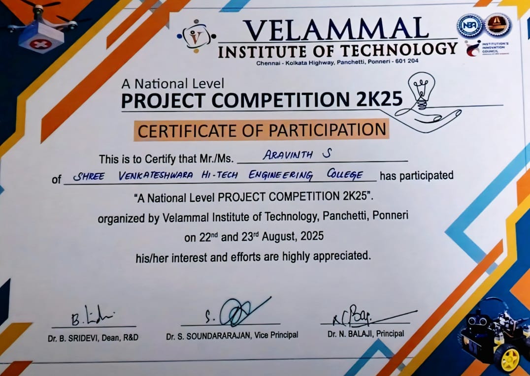 Project Competition 2K25